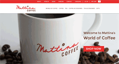 Desktop Screenshot of mattinacoffee.com